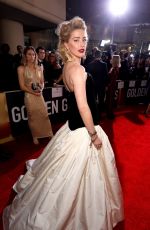 AMBER HEARD at 2019 Golden Globe Awards in Beverly Hills 01/06/2019