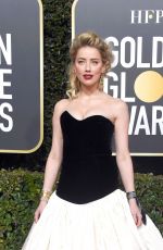 AMBER HEARD at 2019 Golden Globe Awards in Beverly Hills 01/06/2019