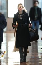 AMBER HEARD at Airport in Paris 01/20/2019