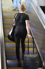 AMBER HEARD at LAX Airport in Los Angeles 01/06/2019