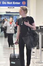 AMBER HEARD at LAX Airport in Los Angeles 01/06/2019