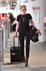 AMBER HEARD at LAX Airport in Los Angeles 01/06/2019