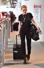 AMBER HEARD at LAX Airport in Los Angeles 01/06/2019