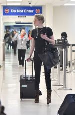 AMBER HEARD at LAX Airport in Los Angeles 01/06/2019