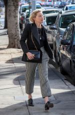 AMBER HEARD Leaves Gigaro Bistro in Los Feliz 01/07/2019