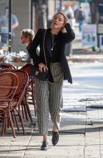 AMBER HEARD Leaves Gigaro Bistro in Los Feliz 01/07/2019