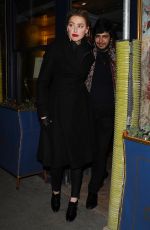 AMBER HEARD Leaves Laperouse Restaurant in Paris 01/21/2019
