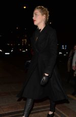 AMBER HEARD Leaves Laperouse Restaurant in Paris 01/21/2019