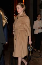 AMBER HEARD Out and About in Paris 01/23/2019