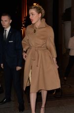 AMBER HEARD Out and About in Paris 01/23/2019