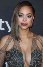 AMBER STEVENS at Instyle and Warner Bros Golden Globe Awards Afterparty in Beverly Hills 01/06/2019