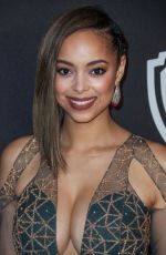 AMBER STEVENS at Instyle and Warner Bros Golden Globe Awards Afterparty in Beverly Hills 01/06/2019