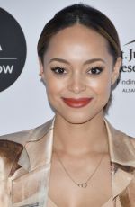 AMBER STEVENS at LA Art Show Opening Night Gala 01/23/2019
