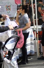 AMERICA FERRERA Shopping at Farmer