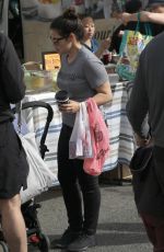 AMERICA FERRERA Shopping at Farmer