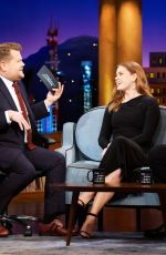 AMY ADAMS at Late Late Show with James Corden in New York 01/09/2019