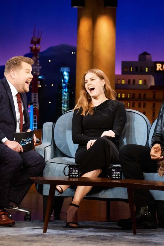 AMY ADAMS at Late Late Show with James Corden in New York 01/09/2019
