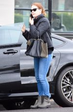 AMY ADAMS in Tight Denim Out Shopping in Beverly Hills 01/15/2019