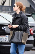 AMY ADAMS Out Shopping in Beverley Hills 01/15/2019