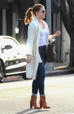 AMY ADAMS Out Shopping in Beverly Hills 01/09/2019