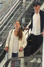 ANA IVANOVIC and Bastian Schweinsteiger Arrives at Aiport in Sydney 01/08/2019