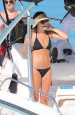 ANDREA CORR in Bikini at a Beach in Bridgetown 01/07/2019