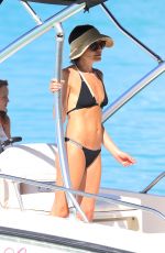 ANDREA CORR in Bikini at a Beach in Bridgetown 01/07/2019