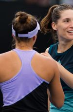 ANDREA PETKOVIC and MONICA PUIG at 2019 Australian Open at Melbourne Park 01/17/2019