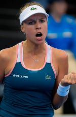 ANETT KONTAVEIT at Brisbane International Tennis 01/02/2019