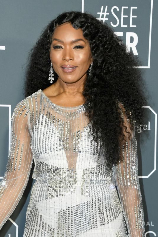 ANGELA BASSETT at 2019 Critics’ Choice Awards in Santa Monica 01/13/2019