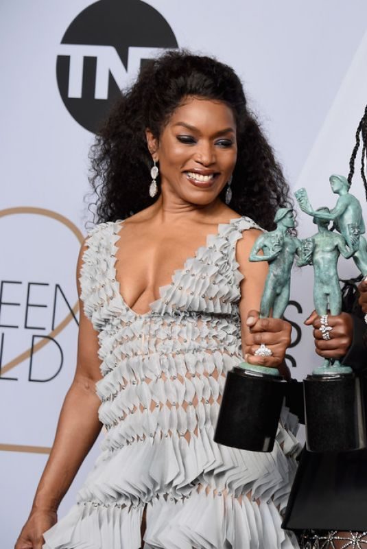 ANGELA BASSETT, LUPITA NYONG’O and DANAI GURIRA at Screen Actors Guild Awards 2019 in Los Angeles 01/27/2019