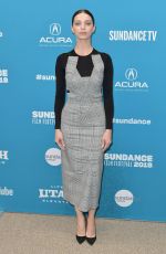 ANGELA SARAFYAN at Extremely Wicked, Shocking Evil and Vile Premiere at Sundance Film Festival 01/26/2019