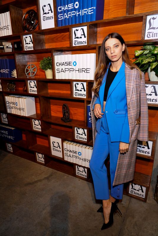 ANGELA SARAFYAN at LA Times Photo Studio in Park City 01/26/2019