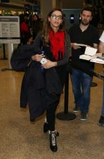 ANGELA SARAFYAN at Salt Lake City Airport 01/24/2019