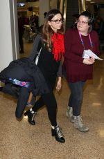 ANGELA SARAFYAN at Salt Lake City Airport 01/24/2019