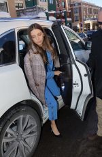 ANGELA SARAFYAN Out at Sundance Film Festival in Park City 01/26/2019