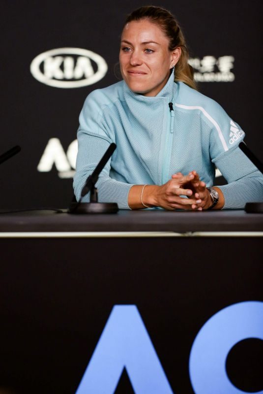 ANGELIQUE KERBER at 2019 Australian Media Day in Melbourne 01/12/2019