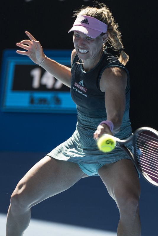 ANGELIQUE KERBER at 2019 Australian Open at Melbourne Park 01/14/2019