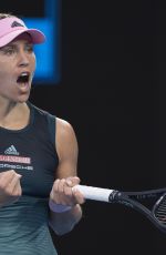 ANGELIQUE KERBER at 2019 Australian Open at Melbourne Park 01/16/2019