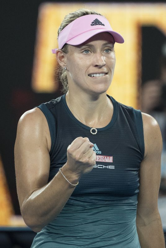 ANGELIQUE KERBER at 2019 Australian Open at Melbourne Park 01/16/2019