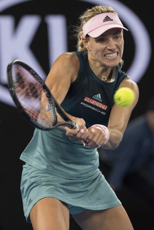 ANGELIQUE KERBER at 2019 Australian Open at Melbourne Park 01/18/2019