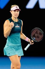 ANGELIQUE KERBER at 2019 Australian Open at Melbourne Park 01/18/2019