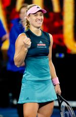 ANGELIQUE KERBER at 2019 Australian Open at Melbourne Park 01/18/2019