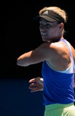 ANGELIQUE KERBER at 2019 Australian Open Practice Session at Melbourne Park 01/13/2019