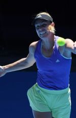 ANGELIQUE KERBER at 2019 Australian Open Practice Session at Melbourne Park 01/13/2019