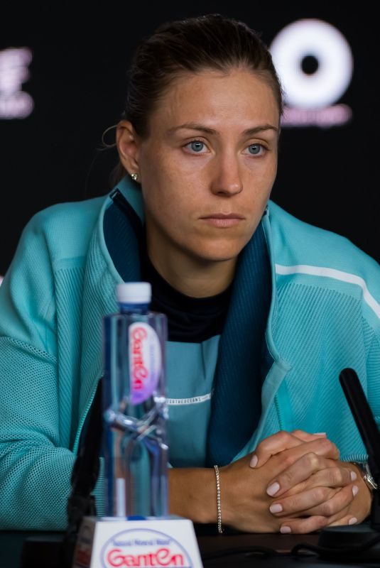 ANGELIQUE KERBER at 2019 Australian Open Press Conference at Melbourne Park 01/20/2019