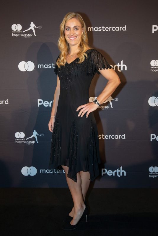 ANGELIQUE KERBER at Hopman Cup New Year’s Eve Gala in Perth 12/31/2018