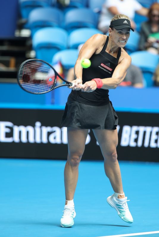 ANGELIQUE KERBER at Hopman Cup Tennis in Perth 01/02/2019