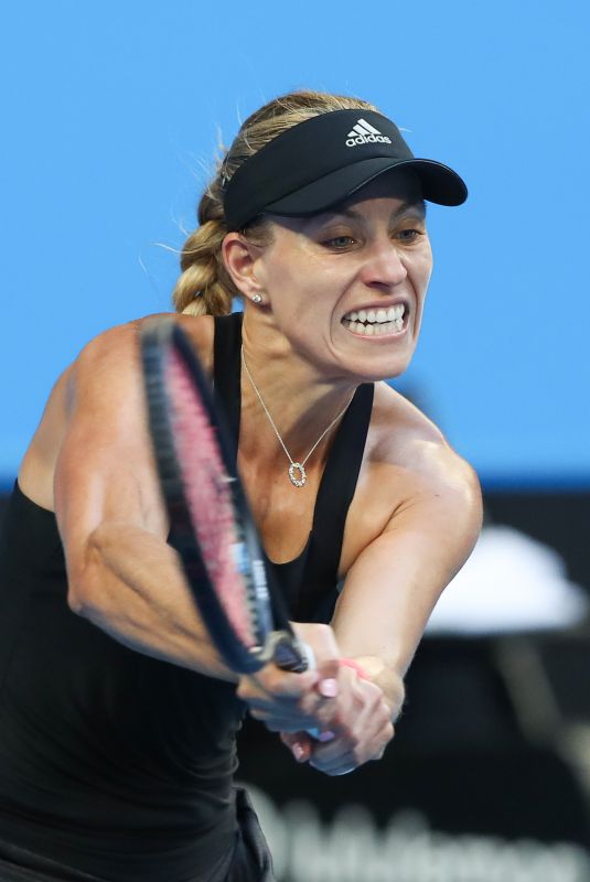 ANGELIQUE KERBER at Hopman Cup Tennis in Perth 01/04/2019