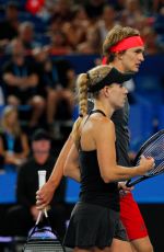 ANGELIQUE KERBER at Hopman Cup Tennis in Perth 01/05/2019